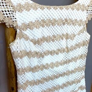 Lilly Pulitzer White Barbara Daisy Lace Dress